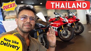 New Bike Delivery at Ducati Thailand 🇹🇭  Heaven of Exotic Bikes 😍 [upl. by Faun]