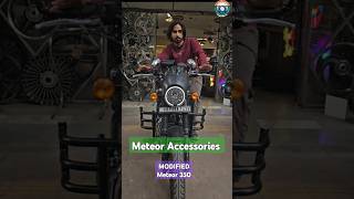 Meteor 350 Accessories  Modified Meteor  Royal Enfield Genuine Accessories royalenfieldaccesories [upl. by Nylidnarb]