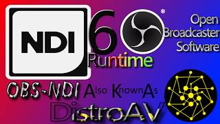 NDI 6 and OBS NDI aka DistroAV Tutorial  How to install and use NDI to send video between PCs [upl. by Etireuqram301]