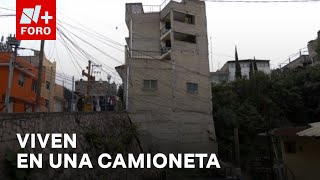 Así viven familias desalojadas por edificio a punto de colapsar en Naucalpan  Las Noticias [upl. by Frantz]