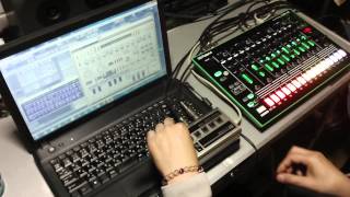 Roland TR8 as an Audio Interface featBassBoy【重低音少年】 [upl. by Loferski]