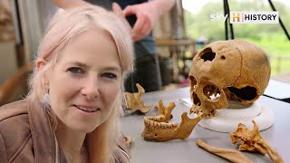 Alice discovers hundreds of skeletons  Digging For Britain [upl. by Llenrub]