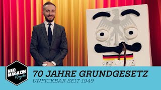 70 Jahre Grundgesetz  Neo Magazin Royale mit Jan Böhmermann  ZDFneo [upl. by Hulda272]