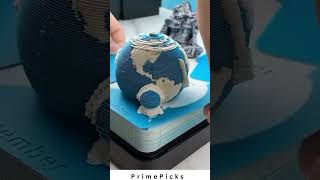 Transform Your Workspace with This Unique 3D Globe Desk Calendar 🌍✨ [upl. by Ambrosine218]