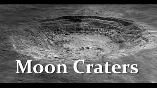 Moon craters What is a crater Why many craters on the Moon Moon history and formation atmosphere [upl. by Fernandina]