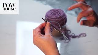 Knitting in the Round with 2 Circular Needles [upl. by Alexandrina]