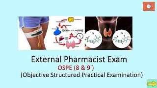 External Pharmacist Exam OSPE 8 amp 9 [upl. by Nuahs]