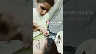 youtubeshorts eyebrow love eyebrowthreadingtutorial eyebrows makeupartist threading [upl. by Erl]