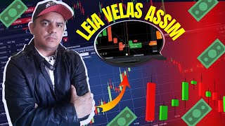 LEITURA DE VELAS  COMO EU SEI SE VAI SUBIR OU DESCER LEITURA DE CANDLESTICK E PADRÕES GRÁFICOS [upl. by Enail723]