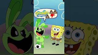 Smiling Critters vs Sponge Bob  Poppy Playtime shorts spongebob battle [upl. by Shelton68]