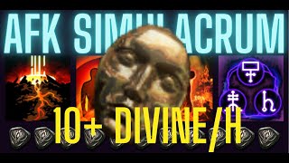 POE 325  10 DivinesH AFK Simulacrum [upl. by Sverre425]