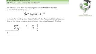 11 Grundlagen der Stöchiometrie [upl. by Tomas]