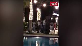 Makandure Madush lavish party on dubai [upl. by Pradeep]