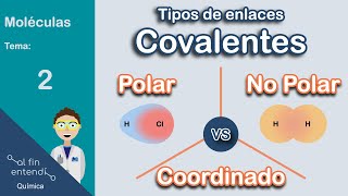 DIFERENCIAS entre covalente polar y no polar [upl. by Judah]