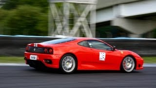 Ferrari 360 Challenge Stradale 355 x2 e 575M LOUD sounds AIC Curitiba [upl. by Nyrb]