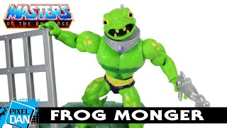 FROG MONGER MOTU Origins Action Figure Review  Masters of the Universe Origins [upl. by Neuberger263]