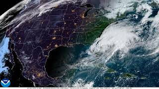 CONUS Oct 10 2024  24 Hour Timelapse [upl. by Dedie]