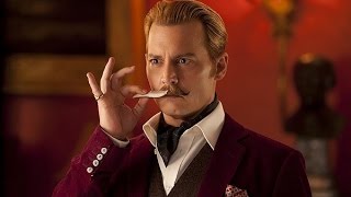 Mortdecai Starring Johnny Depp Movie Review [upl. by Oranneg]