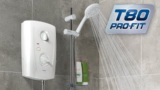 Introducing The Triton T80 ProFit Electric Shower [upl. by Iran396]