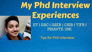 Tips for Phd Interview  My Experience at IIT CSIR  TIFR IISC  Pradeep Rawat  Csir Net 2021 [upl. by Payne247]