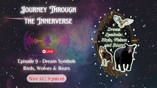 Podcast Livestream  Dream Symbols Birds Bears amp Wolves [upl. by Rimma231]