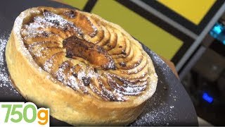 Recette de Tarte aux pommes façon GrandMère  750g [upl. by Penman50]