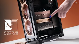 Noctua NHD15 in the Corsair 2000D Airflow  Tried  Tested [upl. by Ycnay]