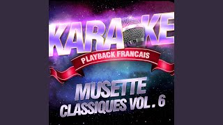 La Bougnate Valse — Karaoké Playback Complet Avec Accordéon [upl. by Eimar]