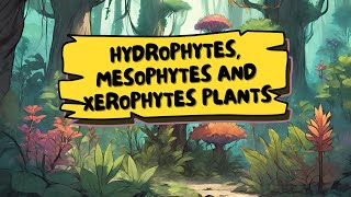 Hydrophytes Mesophytes and Xerophytes Plants [upl. by Adnilg]