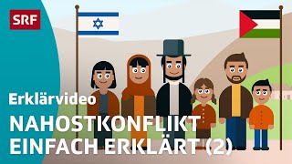 Nahostkonflikt 2 Der Ursprung – einfach erklärt  Kindervideos  SRF Kids [upl. by Shuping]