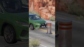 Lexus Bollard Crash Test [upl. by Ardnasil]