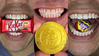 The Most Satisfying Chocolate and Candy ASMR 🙄 long satisfying compilation [upl. by Thomajan]