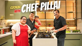 Cooking with Chef Pillai  ഷെഫ്‌ പിള്ള വീട്ടിൽ വന്ന് നിർവാണ ഉണ്ടാക്കിയപ്പോൾ [upl. by Anilam289]