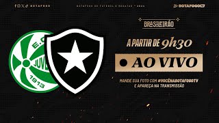 AO VIVO  Juventude x Botafogo  Brasileirão  22ª Rodada [upl. by Furtek]