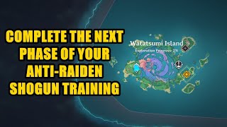 Complete the next phase of your AntiRaiden Shogun Training Genshin Impact [upl. by Groos]