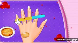 Girly Nail Art Salon Manicure Games For Girls [upl. by Nayd386]