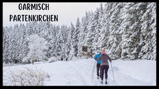 SKIING IN GARMISCH PARTENKIRCHEN Skigebiet Alps  Germany [upl. by Zipporah]