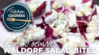 Waldorf Salad Cups  Kitchen Courses 41 [upl. by Niamrahc]