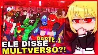 🕸Gacha 🕸 PecadosPoseidon reagindo arap do homem aranha 🕸7mz Eu te amo mil milhões🕸 [upl. by Lizned]