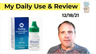 Vuity Eye Drops  My Use amp Review  DAY 1 [upl. by Aihsenor414]