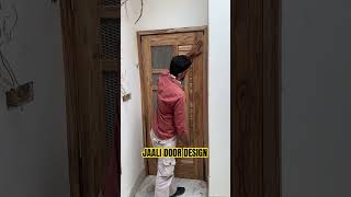 NEW JAALI DOOR DESIGN interiordesign punjabi doors shorts [upl. by Crudden]