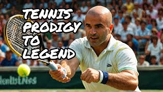 Andre Agassis Tennis Career From Prodigy to Legend [upl. by Elfont]