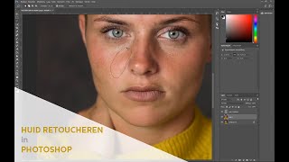 Zo kun je gemakkelijk huid RETOUCHEREN in Photoshop [upl. by Jacobson675]