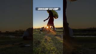 GRASSLAND ECO CAMP  UDALGURI  grassland udalguri ecocamp viralvideo nature sunset travel [upl. by Haldis]