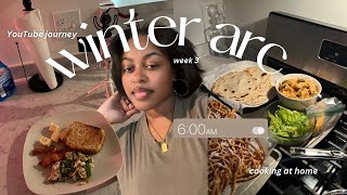 winter arc week 3 Christian girl days in my life vlog [upl. by Antonius]