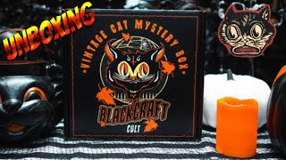 Vintage Cat Mystery Box Black Craft Cult Unboxing 2022 [upl. by Rihat288]