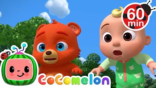 Peekaboo  🌈 CoComelon Sing Along Songs 🌈  Preschool Learning  Moonbug Tiny TV [upl. by Joceline]