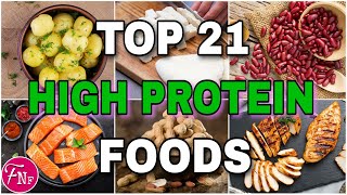 ✅ High Protein Foods  Protein Rich Foods For Weight Gain [upl. by Aenert]