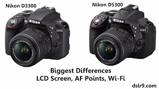 Nikon D3300 vs D5300 Comparison Hindi [upl. by Julieta]