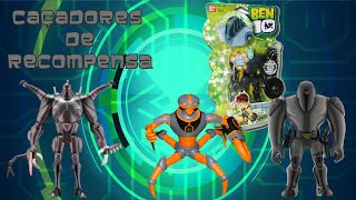 Boneco dos Caçadores de Recompensas  Parte Tetrax Petrosapien  Ben 10 Clássico  Review [upl. by Ahsiekin]